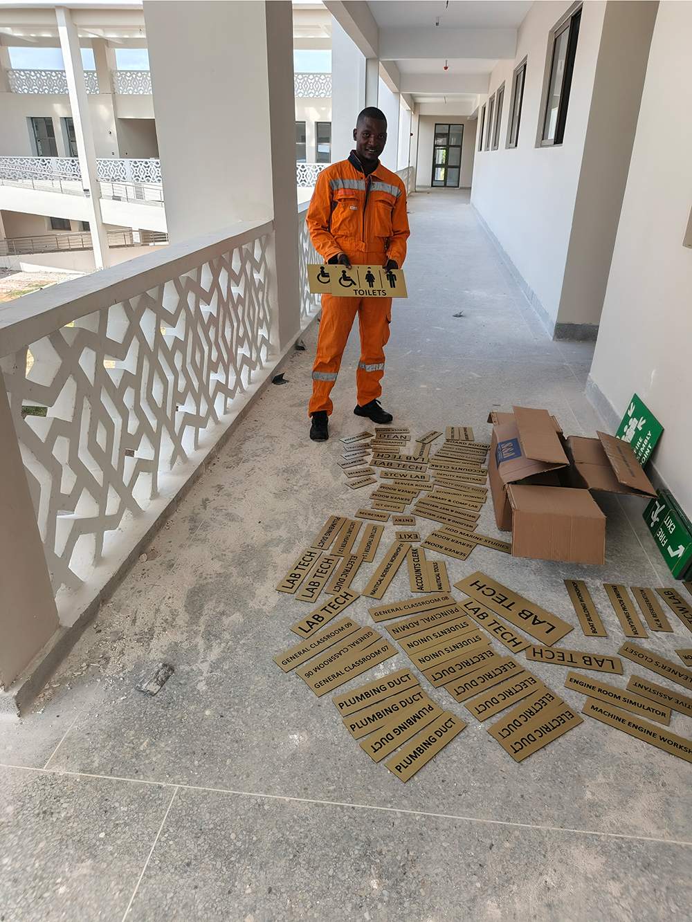 Ukunda Door Signs
