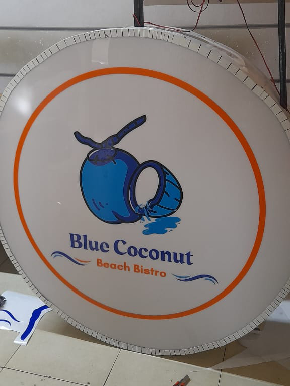 Lightboxes In Lamu Signs